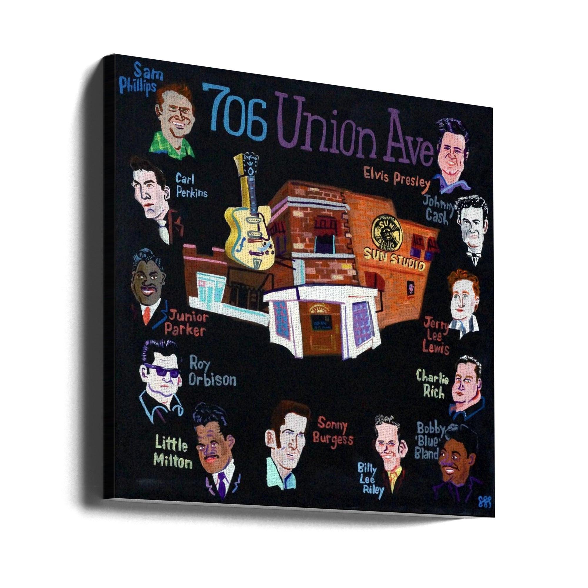 706 Union Canvas Print.