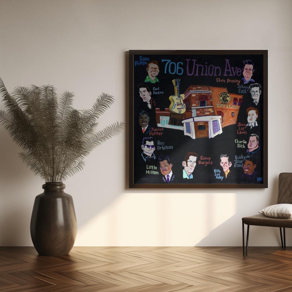 706 Union Canvas Print.