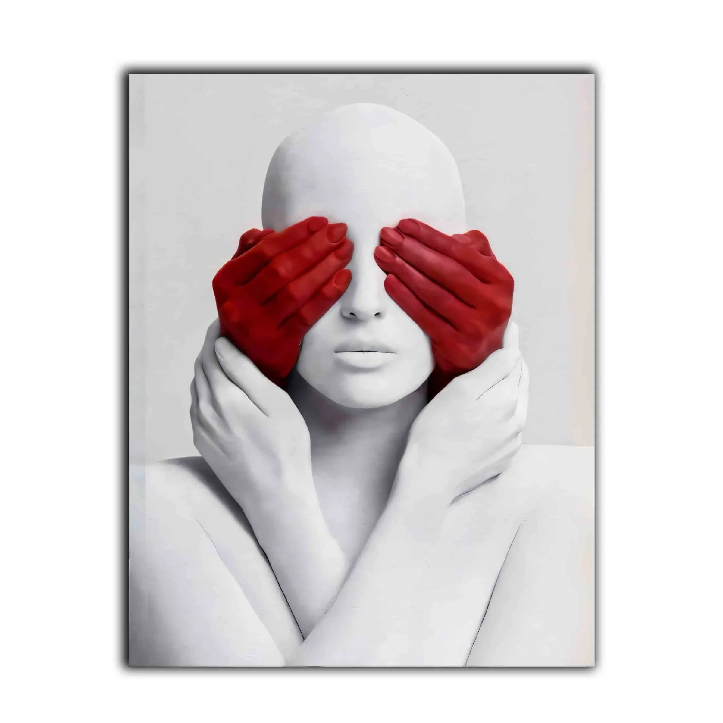 Peek-a-boo- Canvas Print.