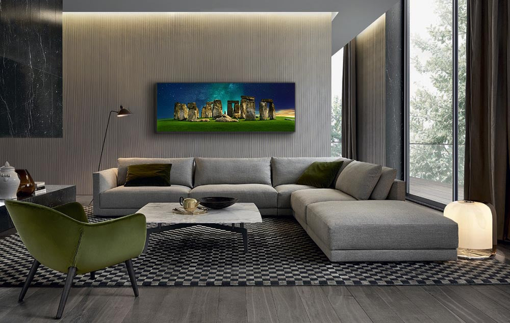 Canvas Skyline-Mystical Stonehenge- Printed Artwork.