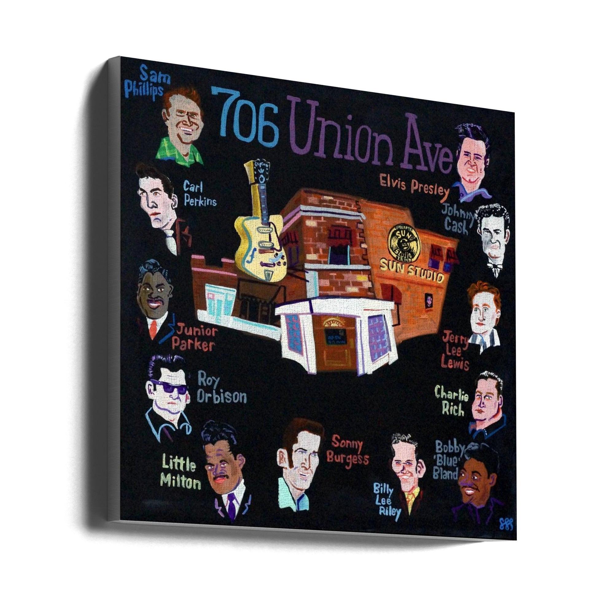 706 Union Canvas Print.