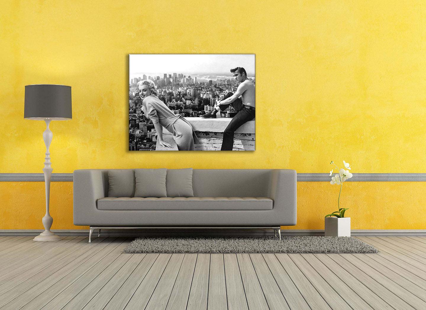 Canvas print Marilyn & Elvis - Fine Art Canvas- Wall Art Decor.