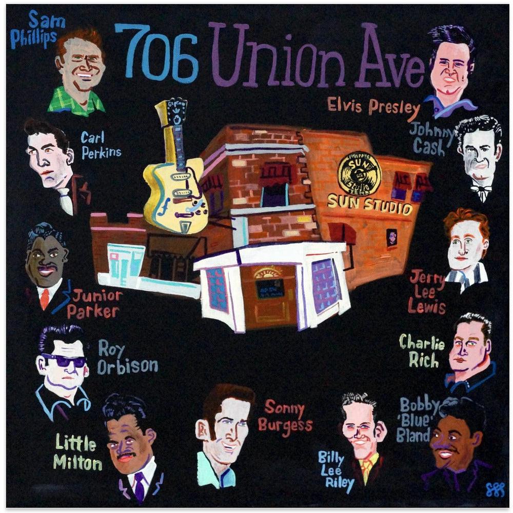 706 Union Canvas Print.